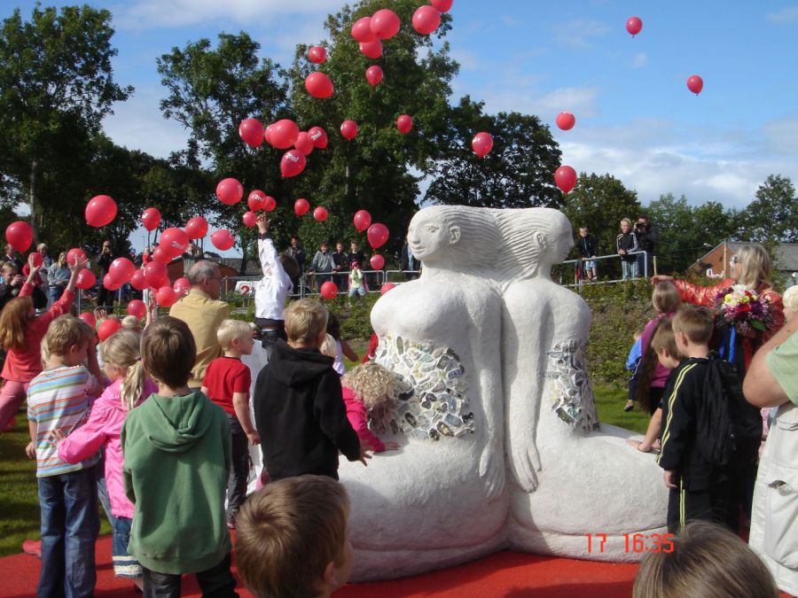 Marit Benthe Norheim-bevinget-skulptur-brovst